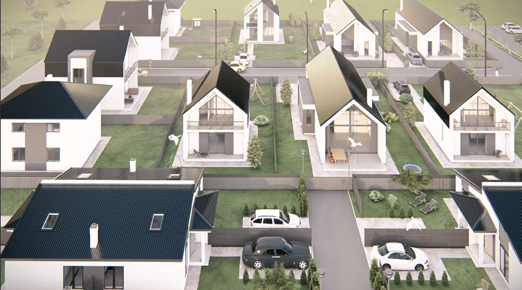 Старт продажу! Сучасні котеджі в КМ “BB Park”